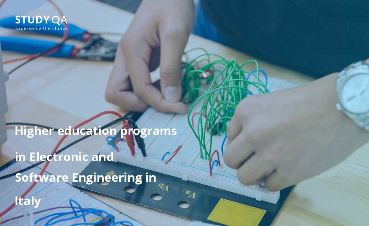Higher education programs in Electronic and Software Engineering in Italy This text explores full-time bachelor programs in Electronic and Software Engineering available on campus in Italy.