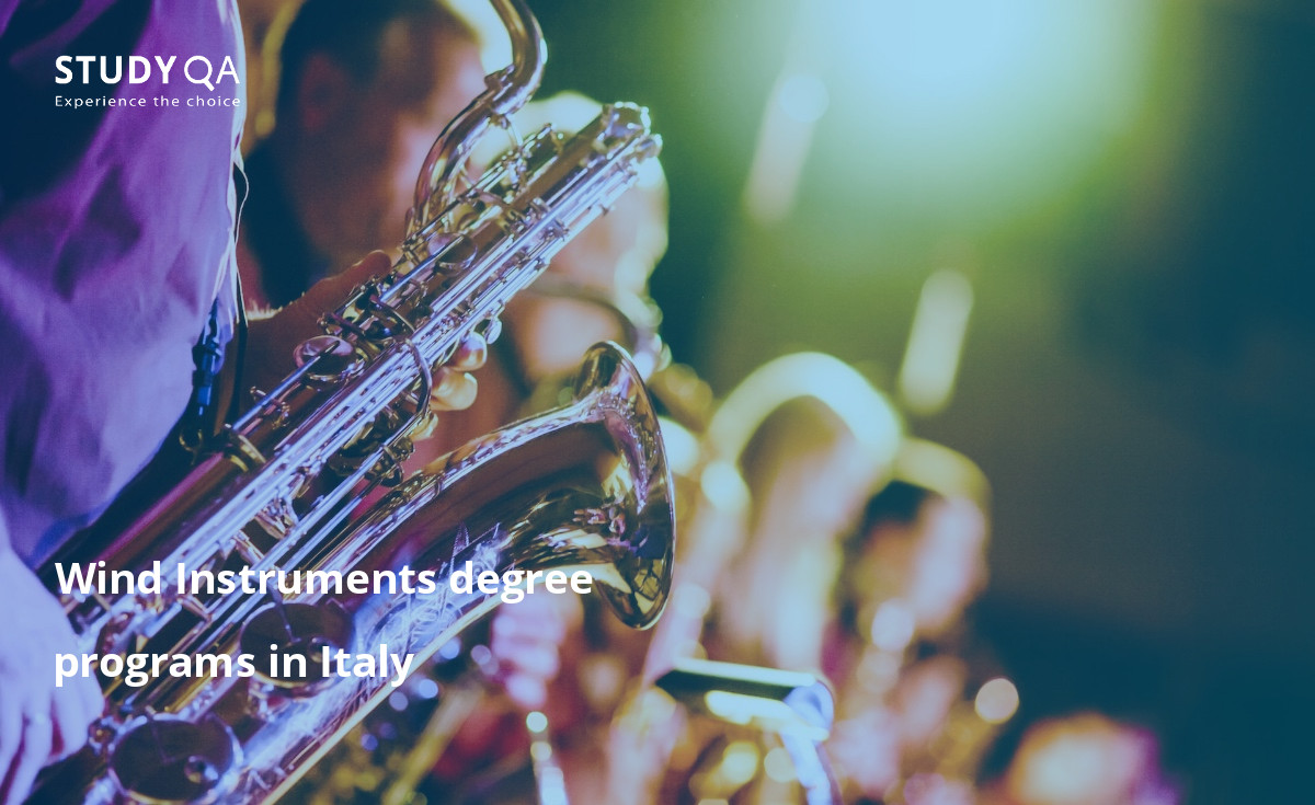 Wind Instruments degree programs in Italy This text explores full-time on-campus academic programs in wind instruments in Italy.