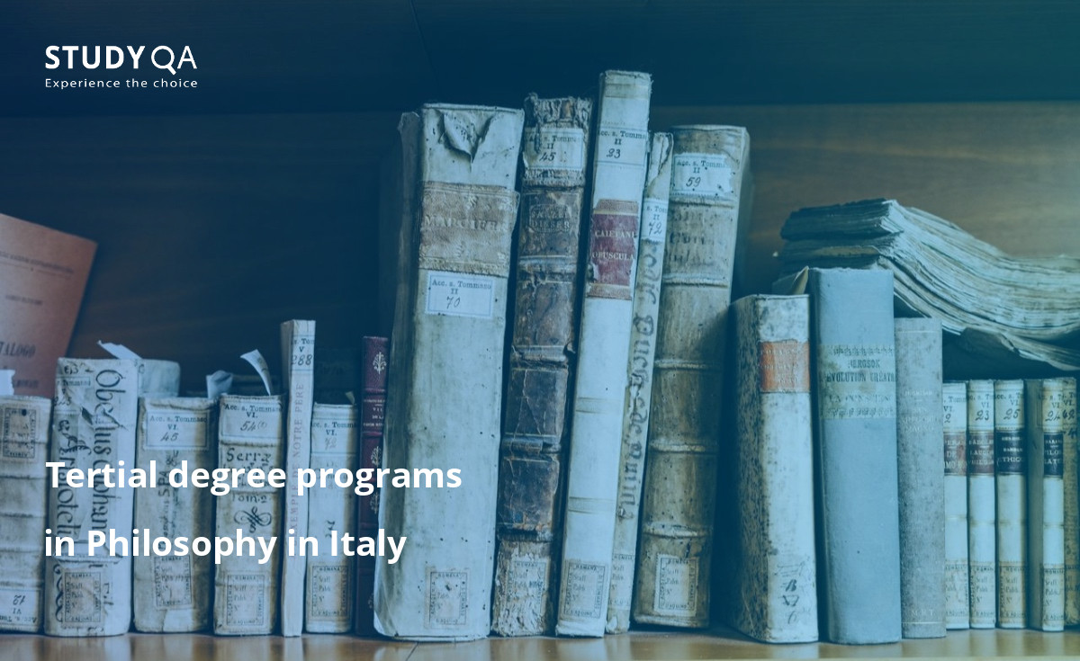Tertial degree programs in Philosophy in Italy Looking to pursue a full-time master program in philosophy?