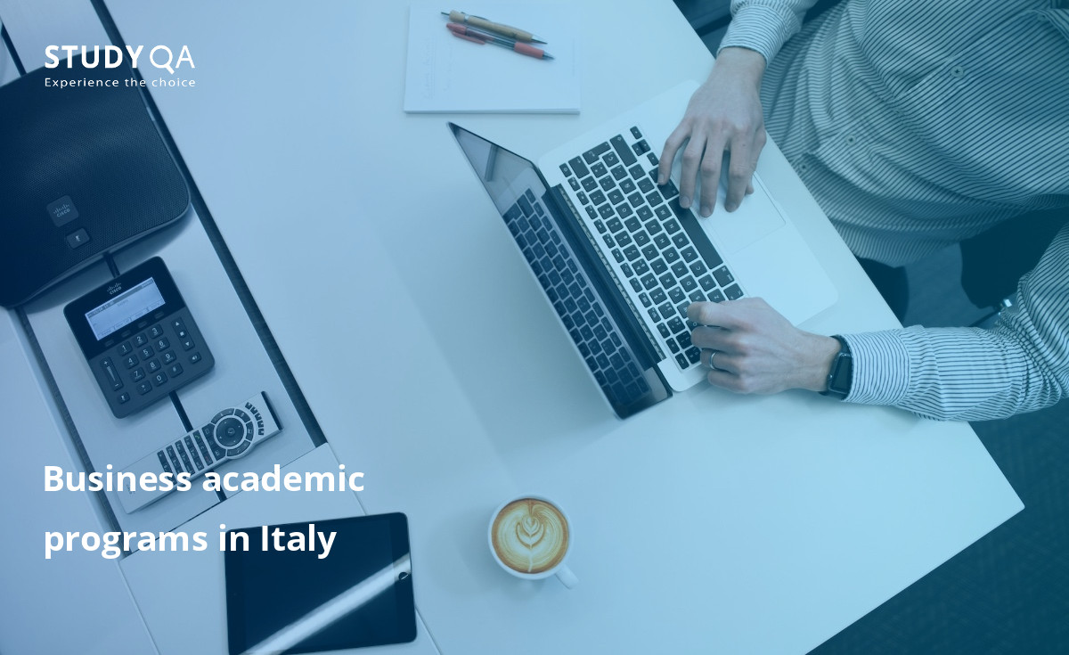 Business academic programs in Italy This text provides an overview of full-time, on-campus Master's programs in Business offered in Italy.