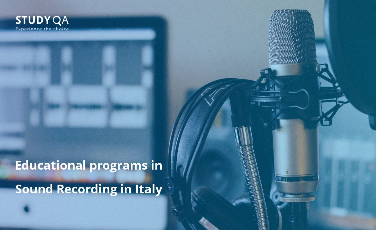 Educational programs in Sound Recording in Italy Looking to pursue a career in sound recording and music production?