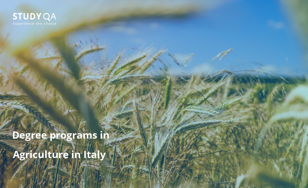 Degree programs in Agriculture in Italy This text provides an overview of full-time master's programs in agriculture offered on campus in Italy.