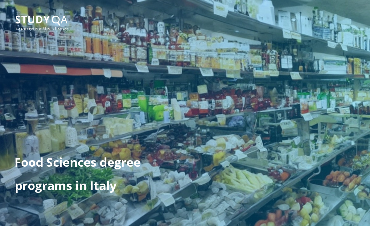 Food Sciences degree programs in Italy If you're interested in pursuing a career in food science and technology, a food science master program in Italy is the perfect choice. Italian universities offer a range of excellent programs in this field, and you will gain a world-class education in this fascinating field.