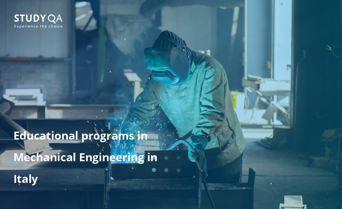 This text provides an overview of full-time higher education programs in mechanical engineering in Italy.