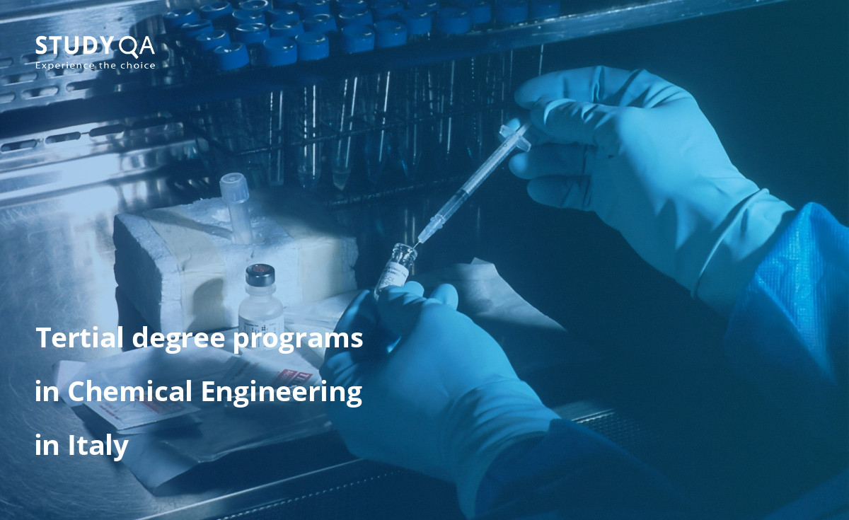 Tertial degree programs in Chemical Engineering in Italy This text provides an overview of full-time higher education programs in Chemical Engineering in Italy.