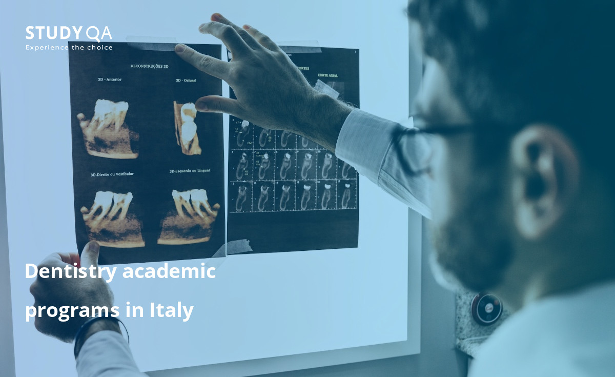Dentistry academic programs in Italy This text explores the various options available for full-time bachelor programs in Dentistry on-campus in Italy.
