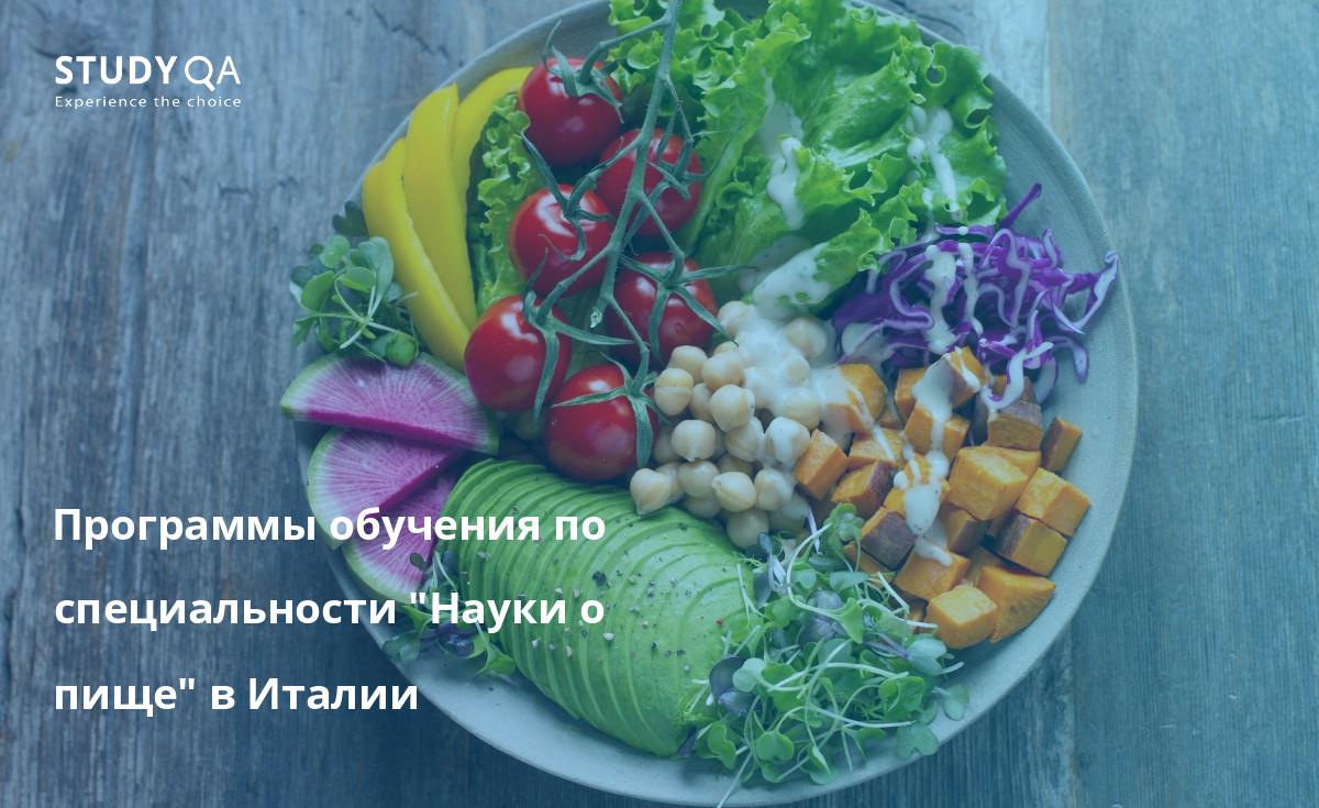 Программы обучения по специальности "Науки о пище" в Италии В данном тексте рассматриваются варианты очных программ бакалавриата по пищевым наукам на базе кампуса в Италии.