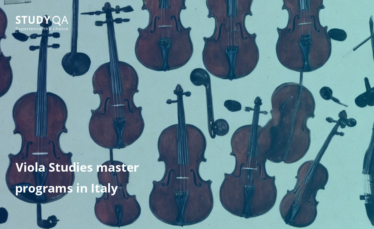 Viola Studies master programs in Italy The study of viola in Italy is a great opportunity to learn one of the most important instruments in the classical music repertoire. The viola is a versatile and powerful instrument that can be used in a wide range of musical styles.