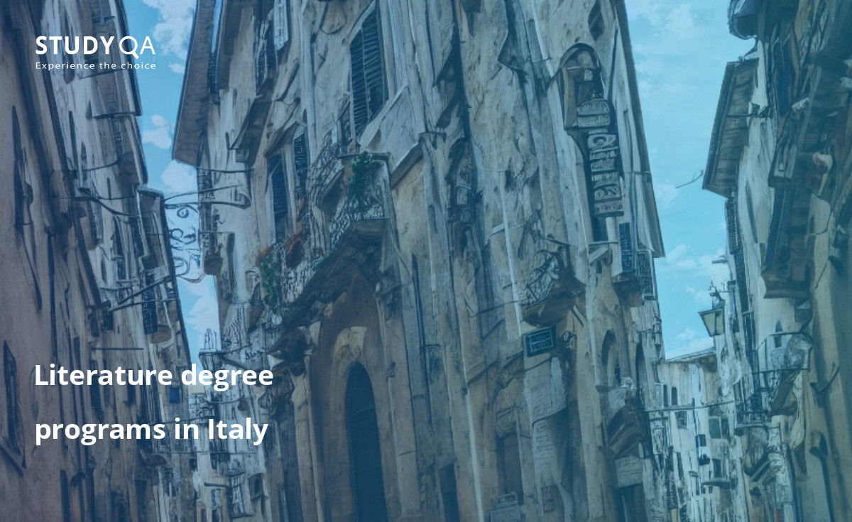 Literature degree programs in Italy Looking to study literature in one of the most prestigious countries in the world? Check out the many great programs available in Italy. With courses in Italian and European literature, as well as comparative literature and literary theory, you're sure to find the perfect program for you.