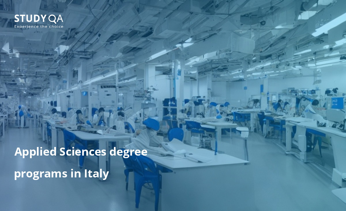 Applied Sciences degree programs in Italy Looking for an excellent Applied Sciences Bachelor study program? Italy has everything you need, with a range of courses to choose from, top-quality education, and a wealth of cultural experiences on offer.
