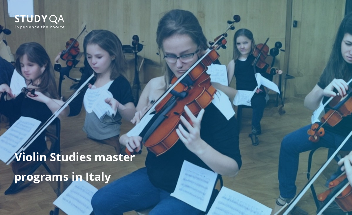 Violin Studies master programs in Italy Looking to study the violin? Italy is a great place to do so, with many master study programs available. Each program offers its own unique benefits, so be sure to find the perfect one for you.