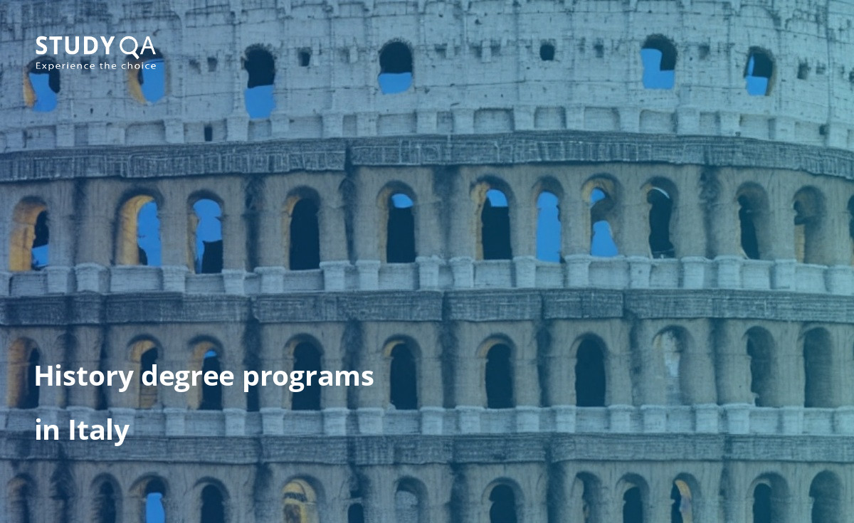 History degree programs in Italy If you're interested in learning more about history, consider studying in Italy. There are many different history bachelor study programs available, each with its own focus and approach. Most programs offer opportunities for internships and fieldwork, which can give you valuable experience in the field.