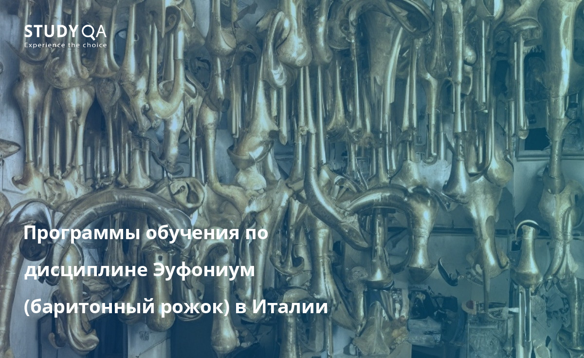 Программы обучения по дисциплине Эуфониум (баритонный рожок) в Италии Ищете отличную программу обучения по специальности Эуфониум в Италии? Обратите внимание на музыкальную консерваторию "Дж. Верди" в Милане или музыкальную консерваторию "Л. Керубини" во Флоренции. Эти программы предлагают студентам комплексное образование в области исполнительства и педагогики для баритонального рожка, а также дают им богатые знания и опыт.