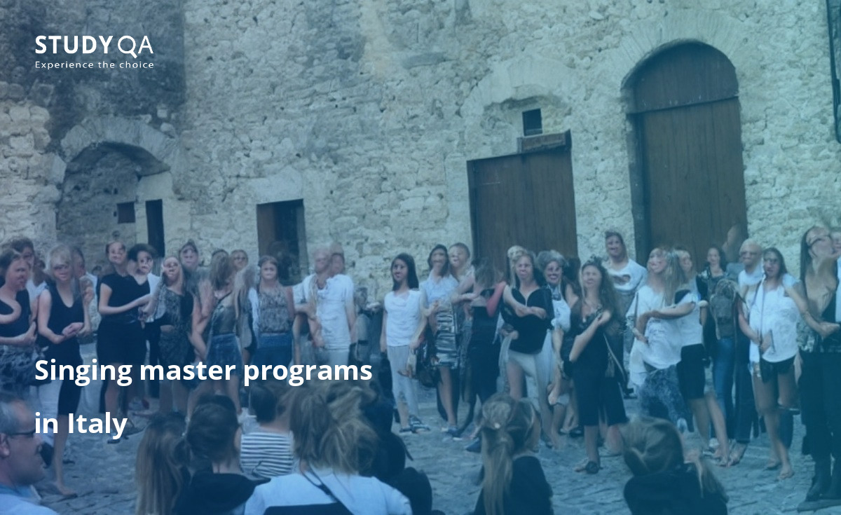 Singing master programs in Italy Singing is one of the most beautiful forms of art. If you want to study singing and become a master of this art form, you should consider studying in Italy. There are many great singing master programs in Italy that can help you develop your skills and become a world-class singer.