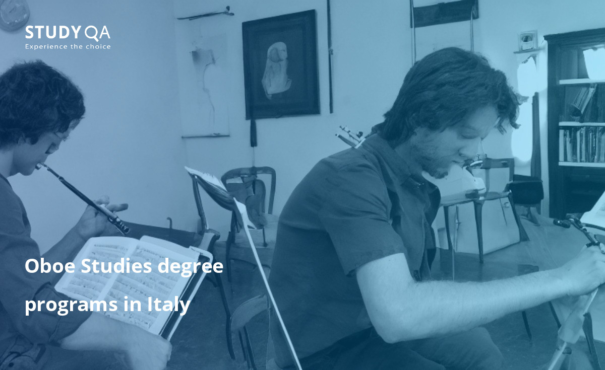 Oboe Studies degree programs in Italy Oboe Studies Bachelor study programs in Italy offer a comprehensive education in the art of playing the oboe. Students will develop their skills as musicians and learn about the history and culture of the instrument.