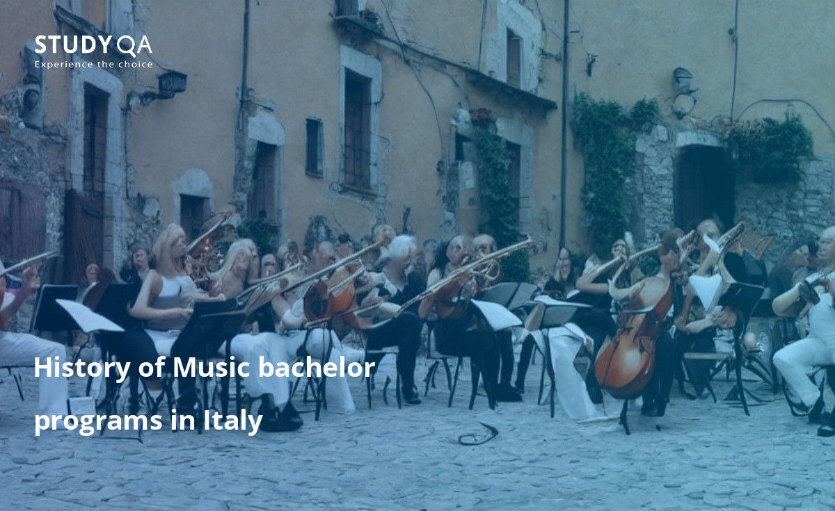 History of Music bachelor programs in Italy The history of music bachelor study programs in Italy is a long and proud one. It began over two hundred years ago, in 1806, when the first music conservatory in Italy was founded in Naples. This was followed by the opening of other conservatories in Turin, Milan, and Bologna. In the early years, the focus of the music conservatories was on teaching traditional European music styles to their students.