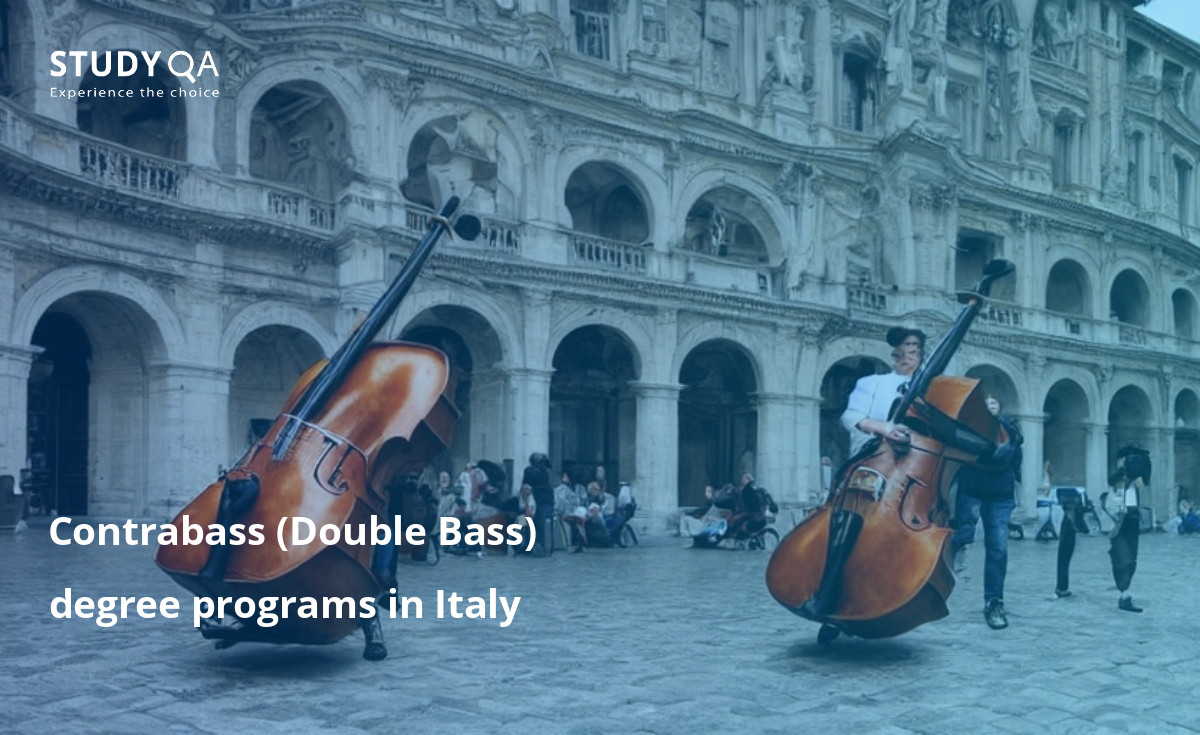 Contrabass (Double Bass) degree programs in Italy Looking to study Contrabass (Double Bass) in Italy? Check out these great Master study programs! With locations in Trieste, Florence, and Rome, you're sure to find the perfect program for you.