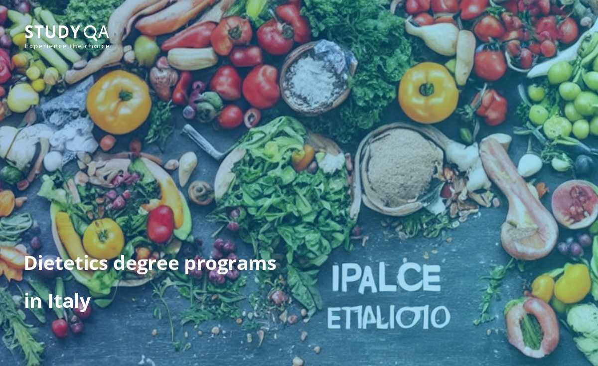 Dietetics degree programs in Italy Dietetics higher education study programs in Italy are very popular among students. This science deals with the study of food and nutrition. Students who graduate from these programs are able to work in a variety of settings, such as hospitals, schools, and private clinics. They can also work in the food industry, developing new products and improving the nutritional value of existing ones.