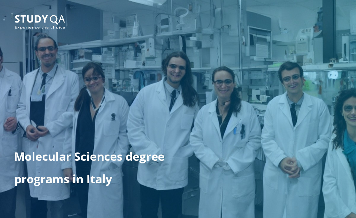 Molecular Sciences degree programs in Italy Molecular Sciences Master study programs in Italy are very popular and prestigious. They offer a unique opportunity to learn about the latest molecular techniques and their applications in various scientific fields. The programs are designed for students with a background in biology, chemistry, and physics.