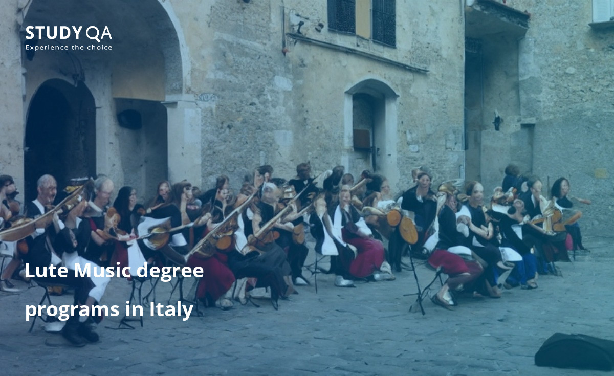 Lute Music degree programs in Italy Learn about Lute Music Bachelor study programs in Italy. These programs offer theoretical coursework and hands-on training with a master lute player.