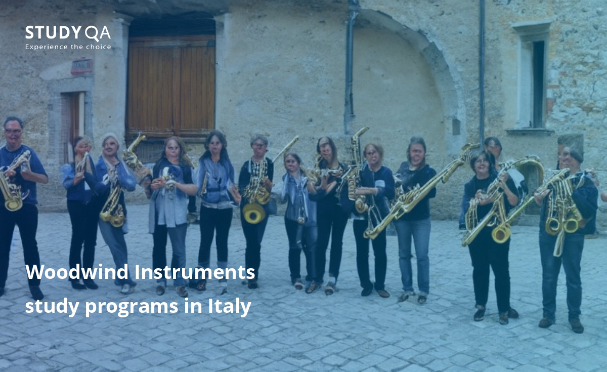 Woodwind Instruments study programs in Italy Learn about the top woodwind university study programs in Italy, including the Conservatorio di Musica "Giuseppe Verdi" in Milan, the Accademia Nazionale di Santa Cecilia in Rome, and the Conservatorio di Musica "Gioachino Rossini" in Pesaro. Explore summer schools and workshops in classical, contemporary, and early music.