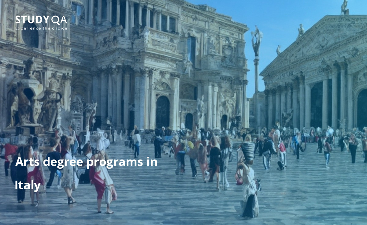 Arts degree programs in Italy Arts Bachelor study programs in Italy offer students a variety of interesting options to choose from. Programs focus on different aspects of the arts, including art history, art education, music, theater, and dance.