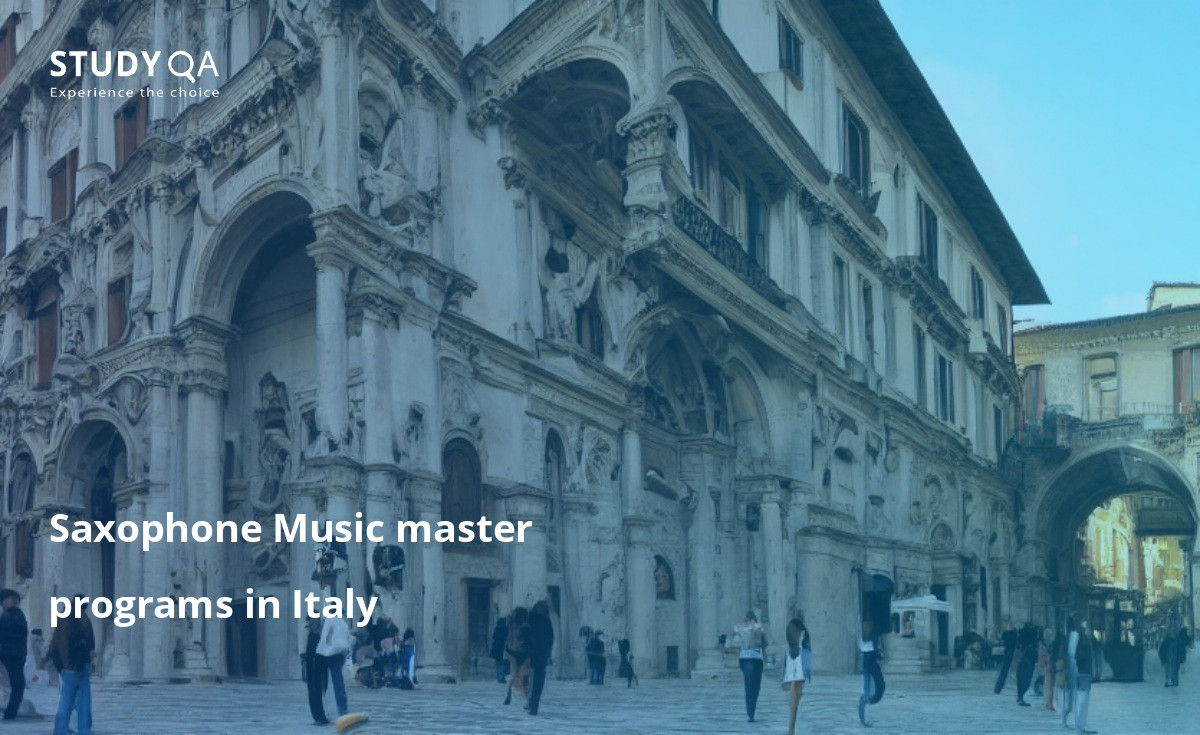 Saxophone Music master programs in Italy Saxophone music is one of the most popular genres of music in the world. If you are interested in studying saxophone music, there are a number of great master study programs in Italy that you can consider.