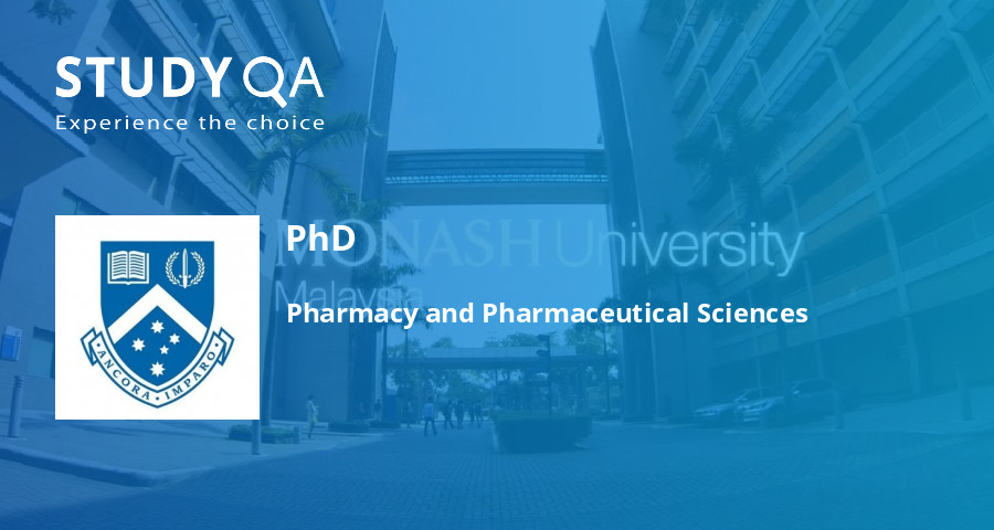 monash university phd pharmacy