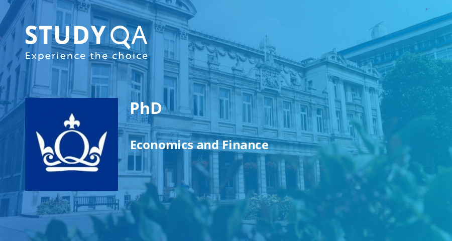 queen mary university phd economics