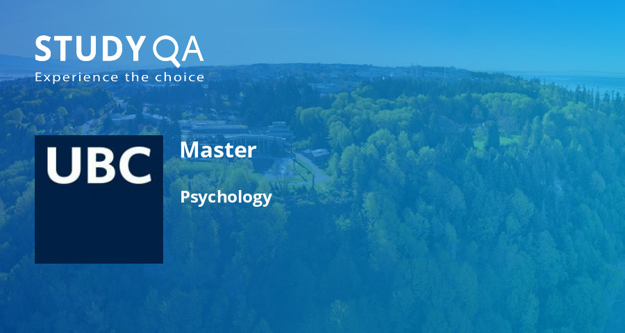university of british columbia masters in psychology
