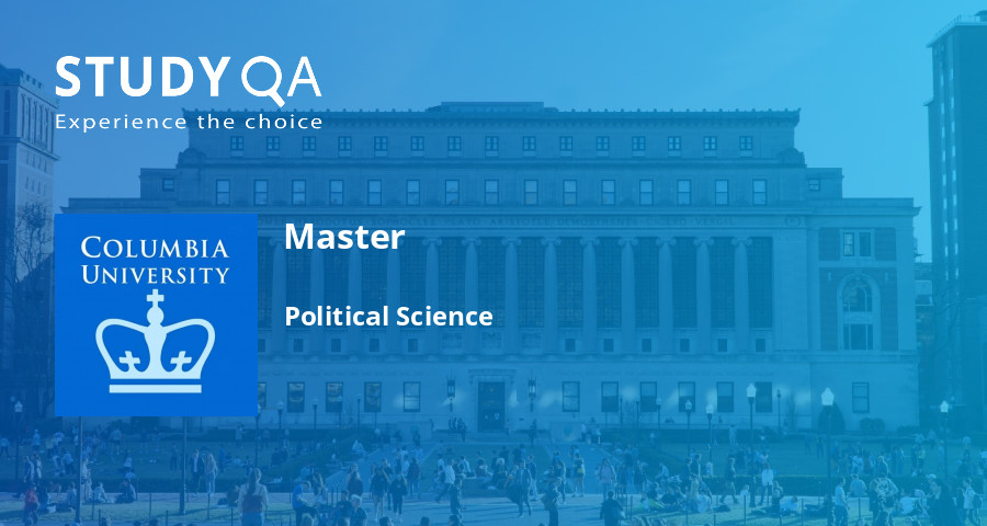 Columbia Ma Political Science