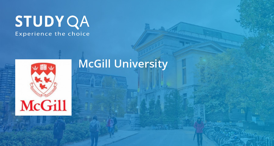 StudyQA — McGill University — Montreal — Canada: Fees, Rankings ...