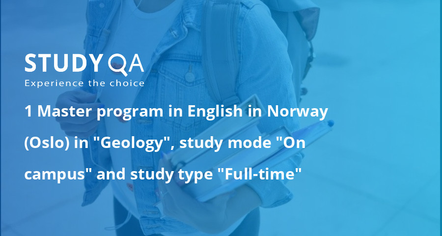 phd geology in norway