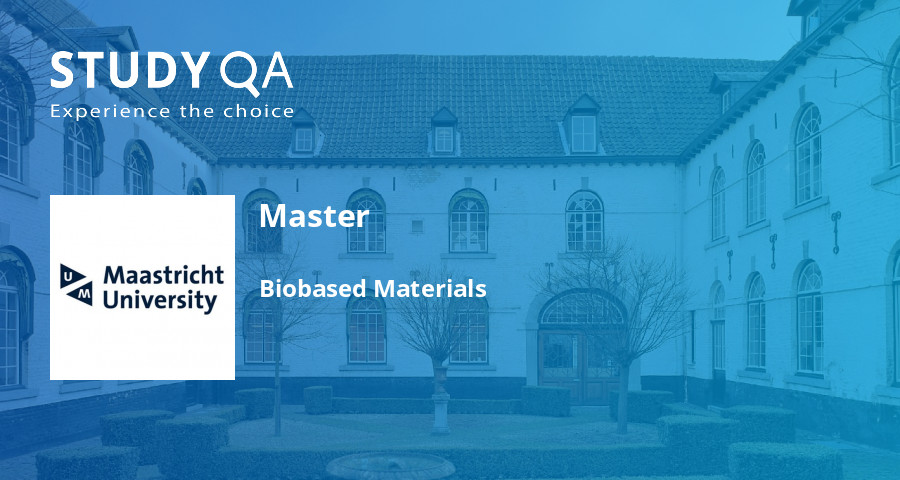 StudyQA — Master: Biobased Materials — Maastricht University