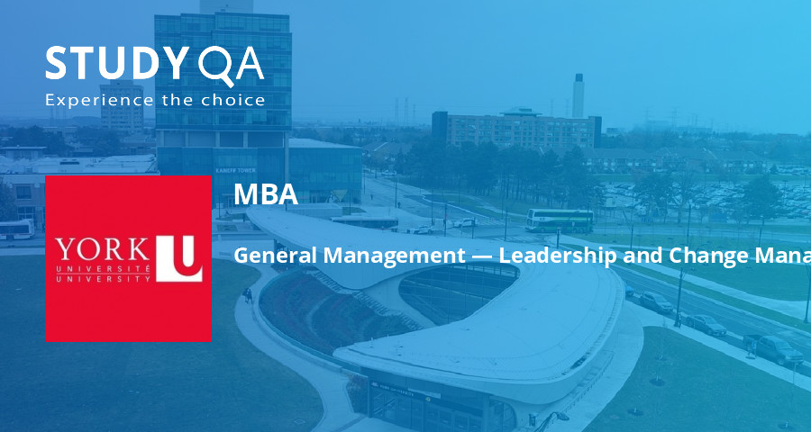 StudyQA — MBA: General Management — Leadership and Change Management ...