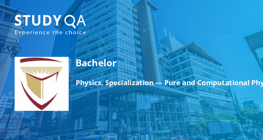 StudyQA — Bachelor: Physics, Specialization — Pure And Computational ...