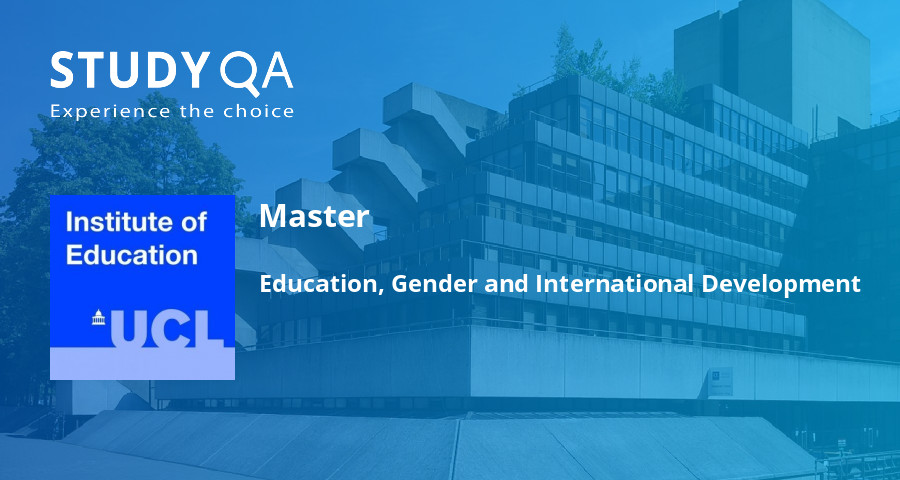 StudyQA — Master: International Education and Development — UCL ...