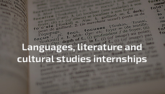 Linguistic internships, English language practice, internship is literature, practice for cultural studies, internships of interpreters