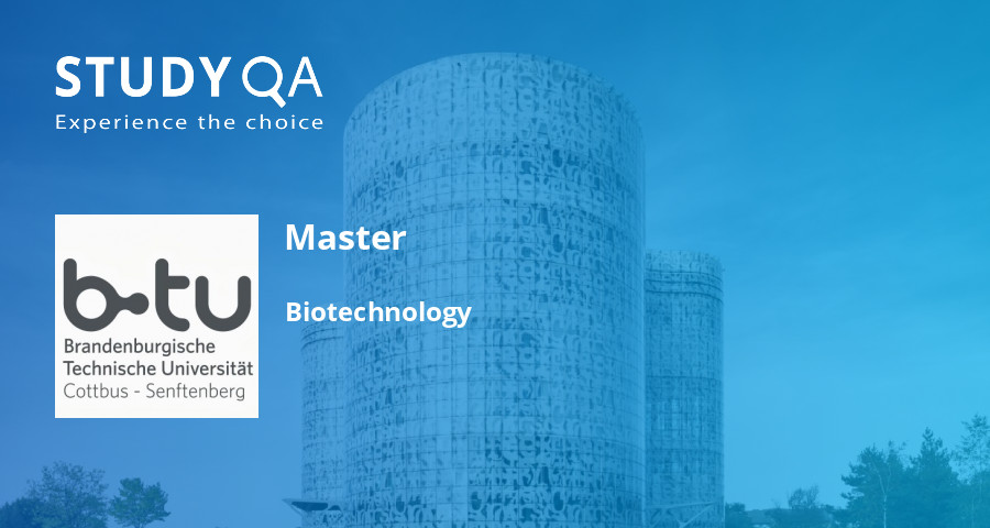 StudyQA — Master: Biotechnology — Brandenburg University Of Technology ...