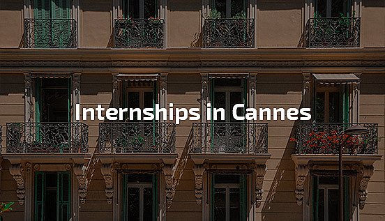 professional internship in Cannes, work in Cannes, student practice in Cannes