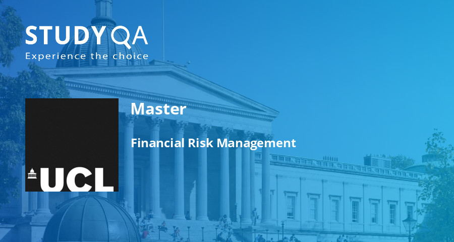 StudyQA — Master: Financial Risk Management — University College London