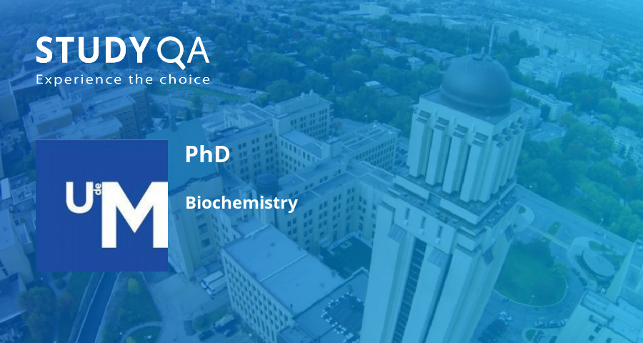 phd biochemistry canada