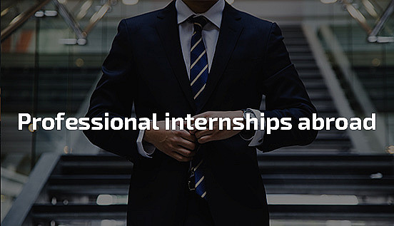 Professional internship abroad for students and graduates