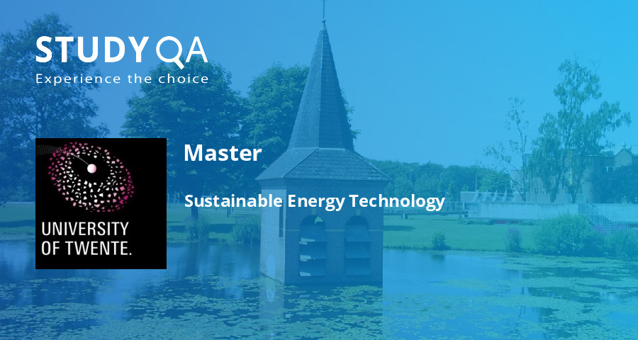 StudyQA — Master: MSc Sustainable Energy Technology — University of Twente