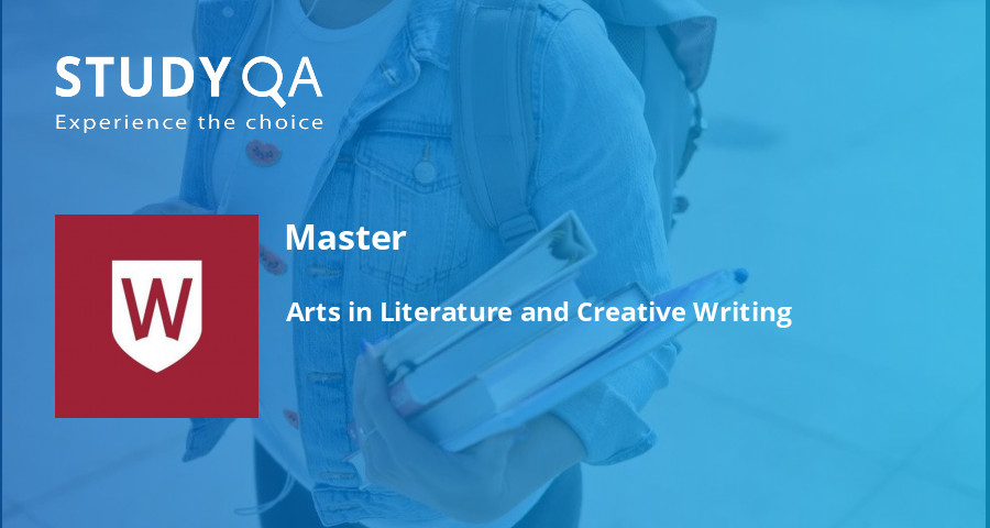 master of arts in literature and creative writing