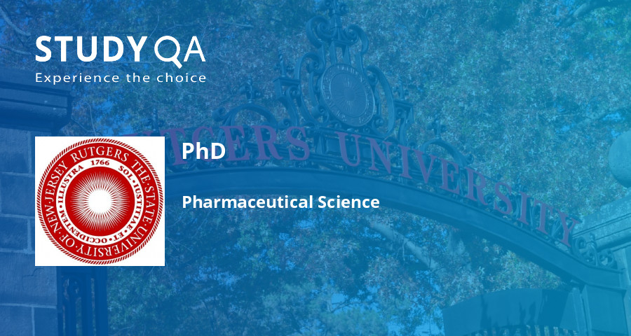 phd in pharmaceutical science