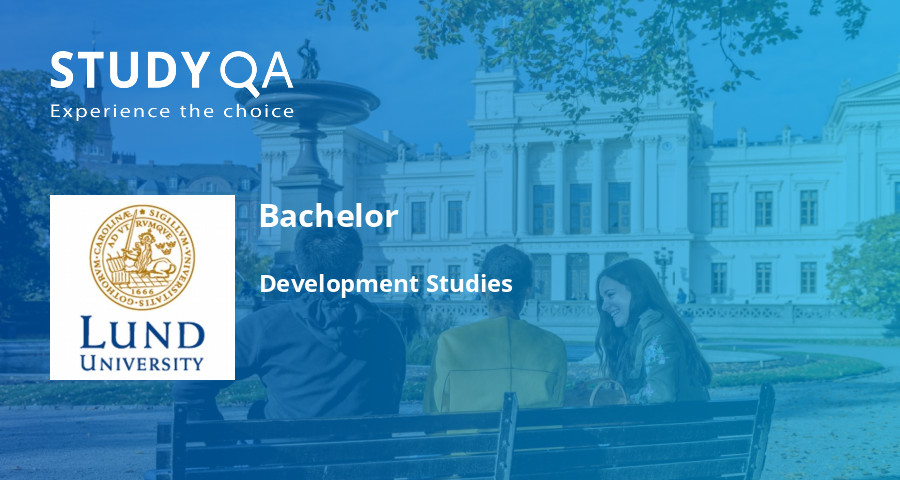 StudyQA — Bachelor: Development Studies — Lund University