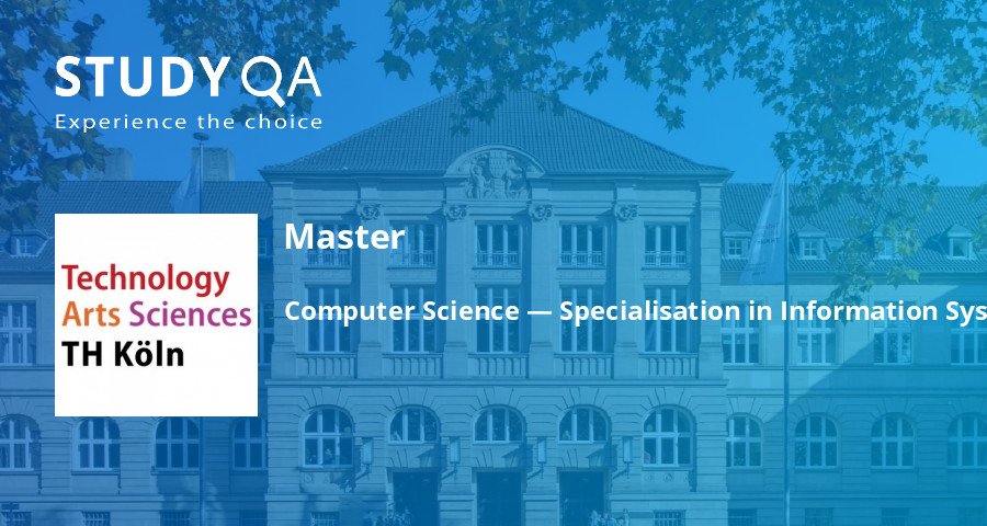 StudyQA — Master: Computer Science — Specialisation in Information ...