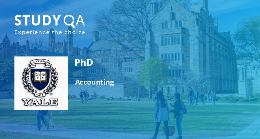 yale accounting phd placement