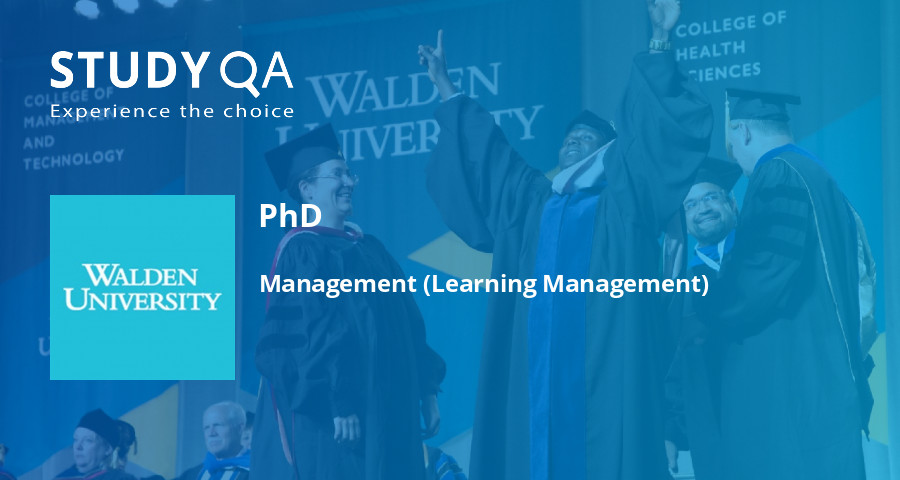 phd management walden university